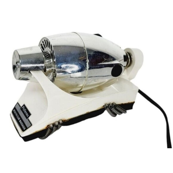 Vintage Pollenex Health Club Massager Hand Held Vibrating Coil Model S-335 USA - Picture 2 of 14